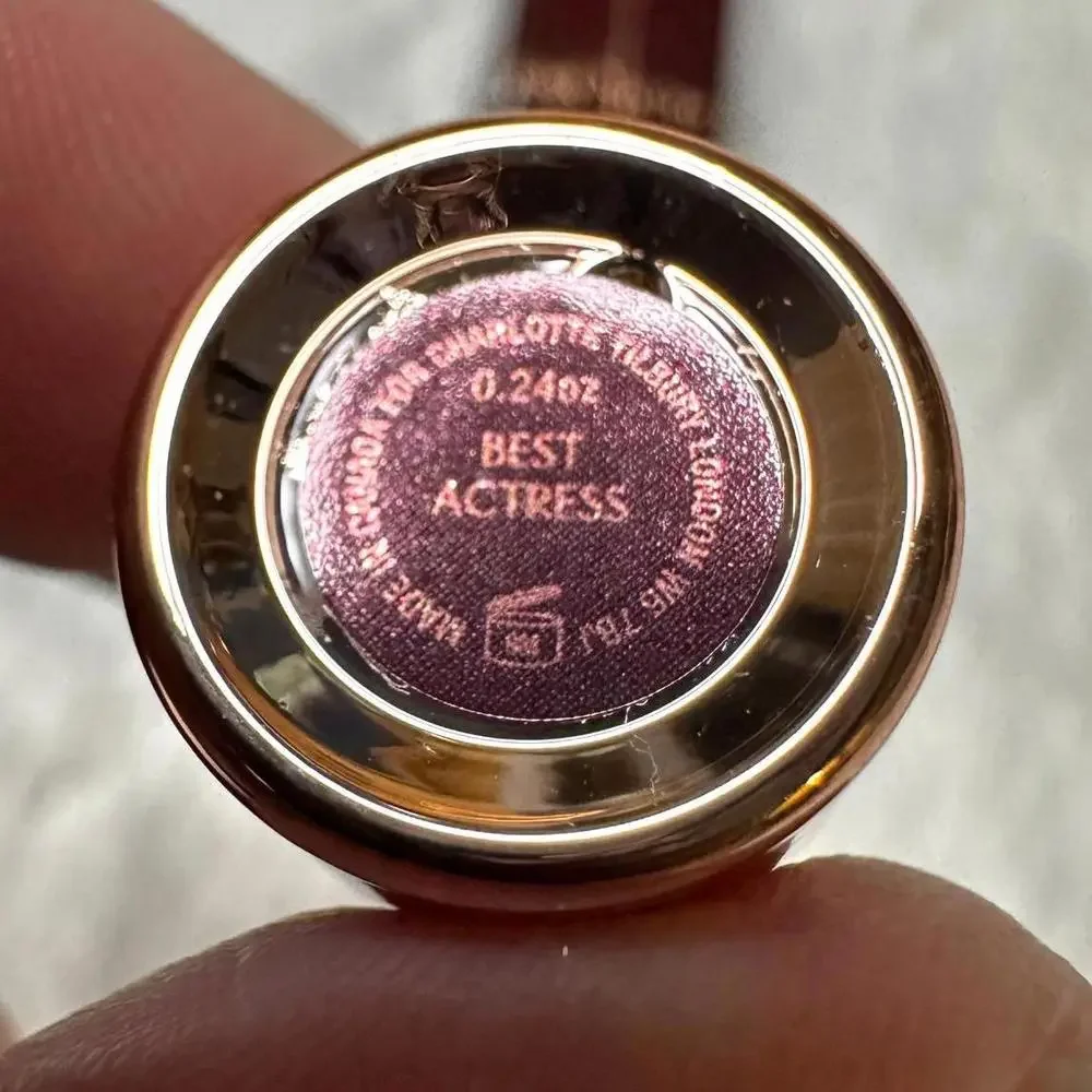 NIB Charlotte Tilbury Hollywood Lip Liquid Matte Lipstick Best Actress Full Size